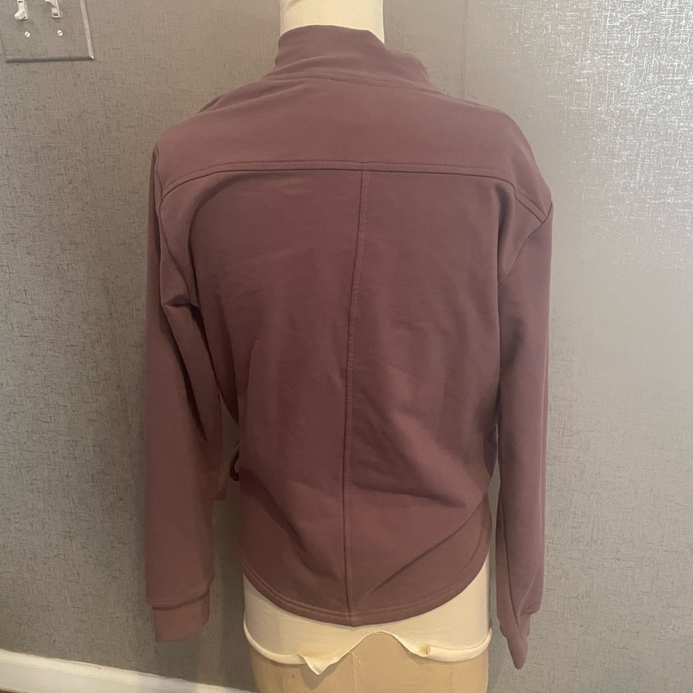 EUC Athleta Retroterry Wrap XXS in dusty rose - Picture 4 of 6